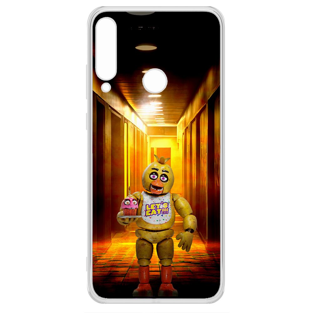Чехол-накладка Krutoff Clear Case ФНАФ - Чика для Huawei Y6P