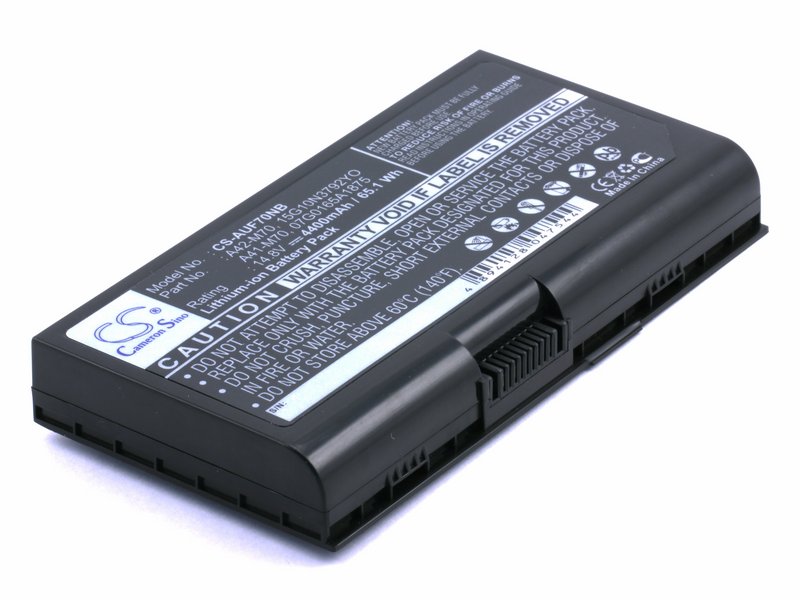 

Аккумулятор для ноутбука Asus A41-M70, A42-N70 4400mAh 11.1V