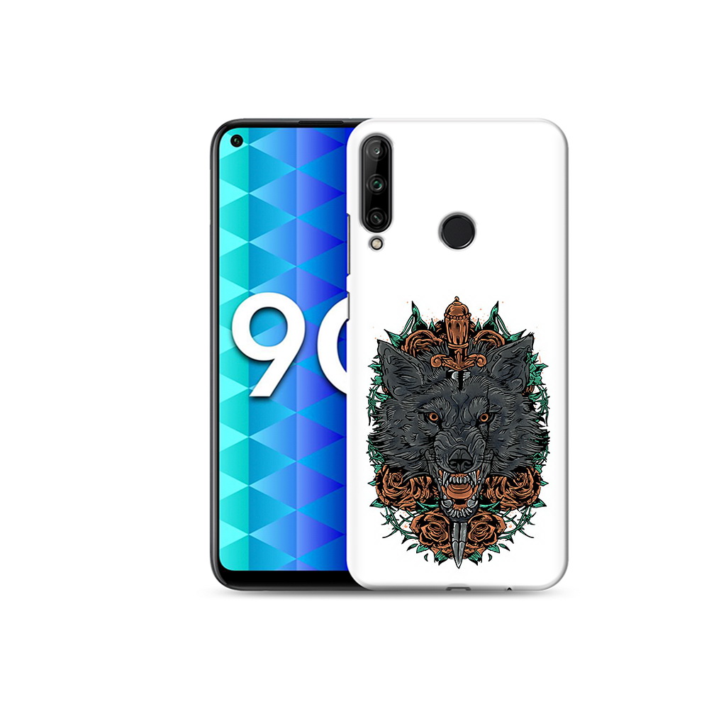 

Чехол MyPads Tocco для Honor 9C красивый злой волк (PT149389.41.409), Tocco