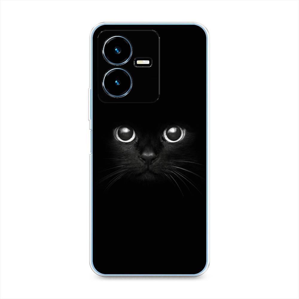 

Чехол Awog на Vivo Y22 / Виво Y22 "Взгляд черной кошки", Черный, 267550-1