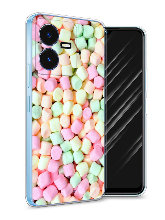 

Чехол Awog на Vivo Y22 / Виво Y22 "Marshmallows", Зеленый;желтый;розовый, 267550-10