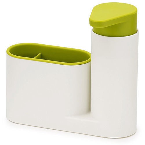 

Органайзер для ванной и кухни с дозатором Sink Tidy Sey, Белый;зеленый, Sink Tidy Sey