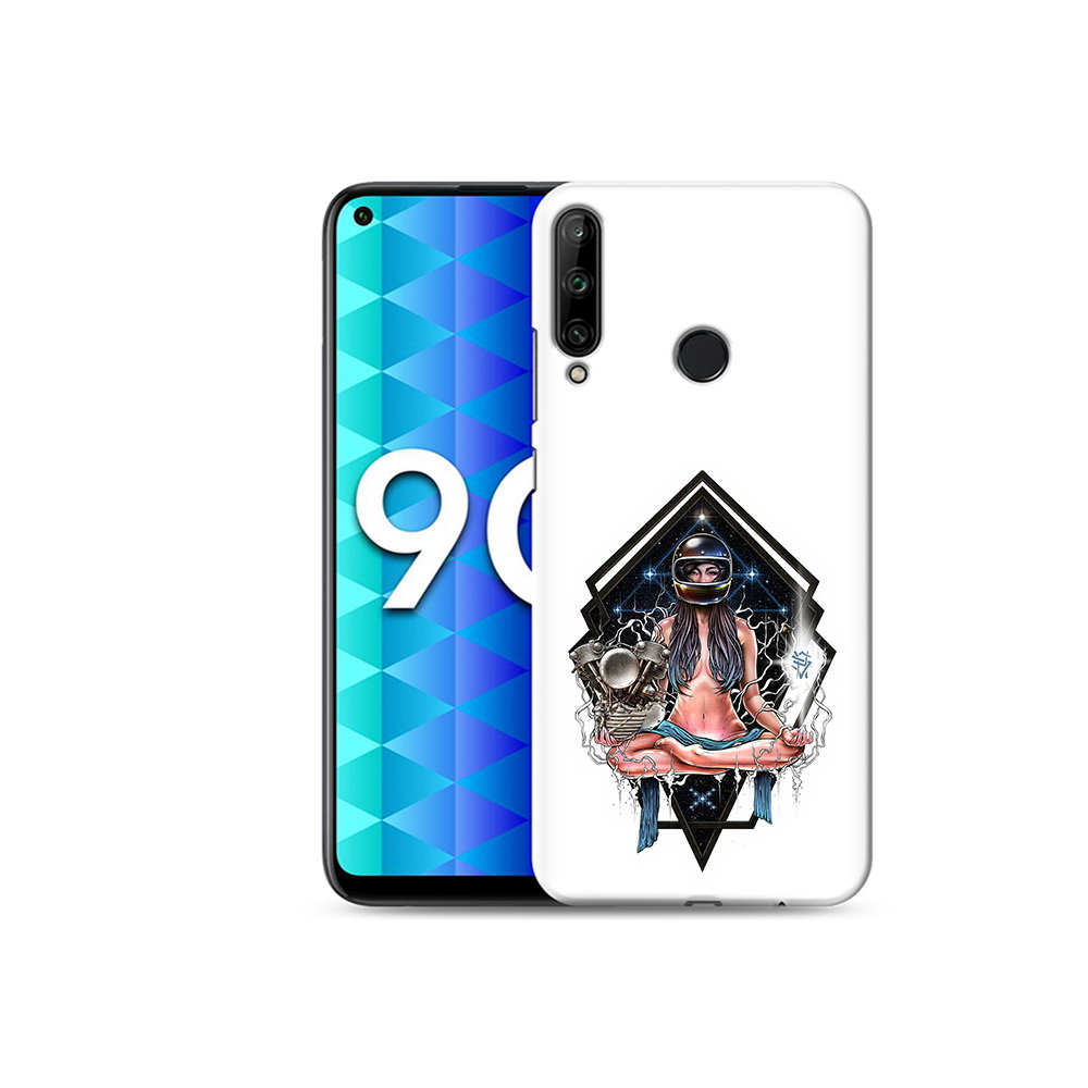 

Чехол MyPads Tocco для Honor 9C красивая девушка в шлеме (PT149389.41.406), Tocco