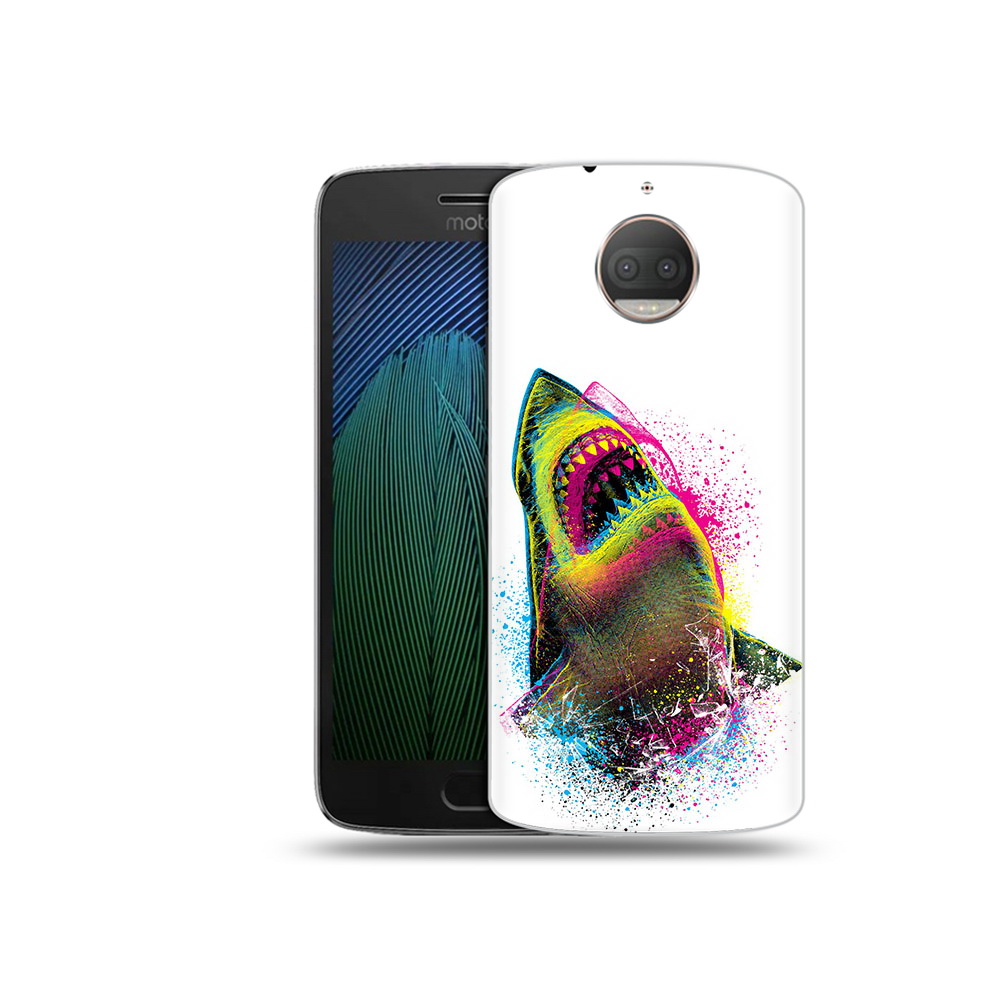 

Чехол MyPads Tocco для Motorola Moto G5S Plus челюсти-2 (PT75337.377.674), Прозрачный, Tocco