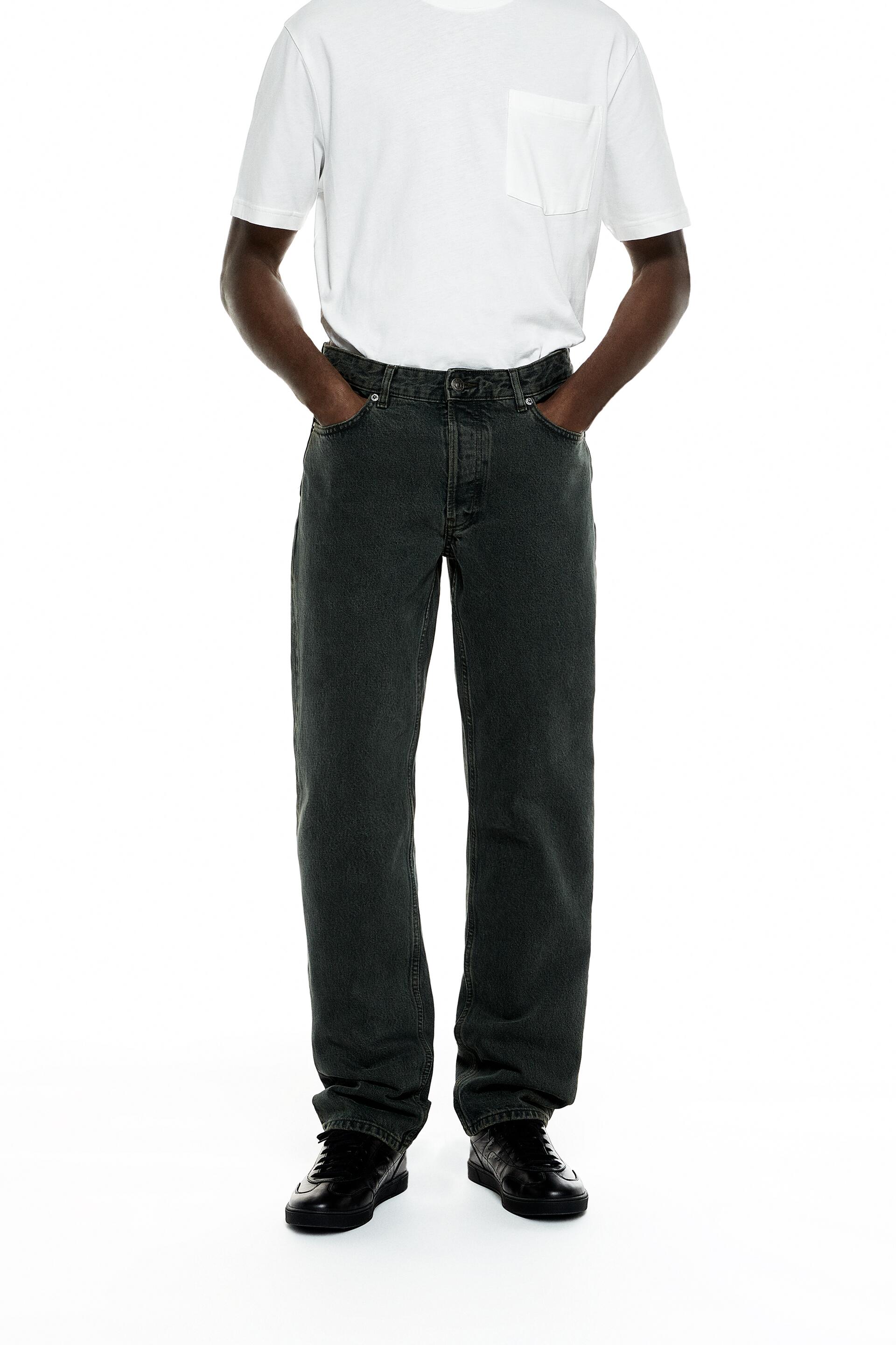 

Джинсы мужские ZARA 00840340 зеленые 46 RU (доставка из-за рубежа), 00840340