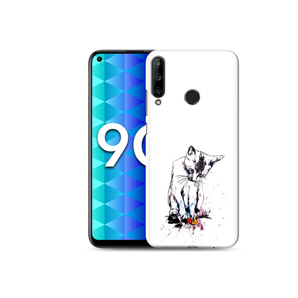 

Чехол MyPads Tocco для Honor 9C кот и микки (PT149389.41.399), Tocco