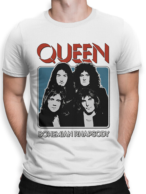 

Футболка мужская Dream Shirts Queen 50006902 белая XS, Queen 50006902