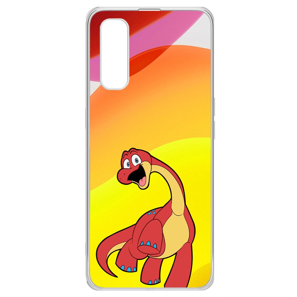 фото Чехол-накладка krutoff clear case хаги ваги - брон для oppo find x2