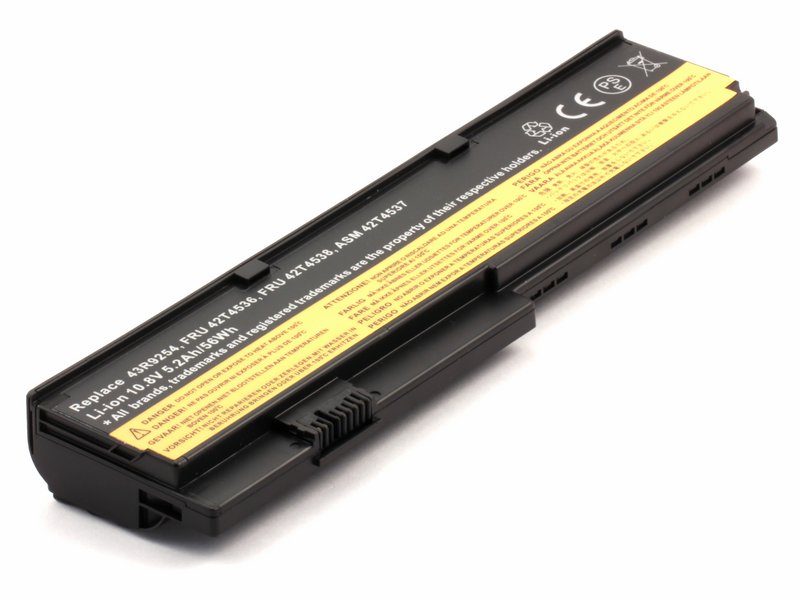 

Аккумулятор для Lenovo 42T4647, 42T4648, 43R9255 4400mAh