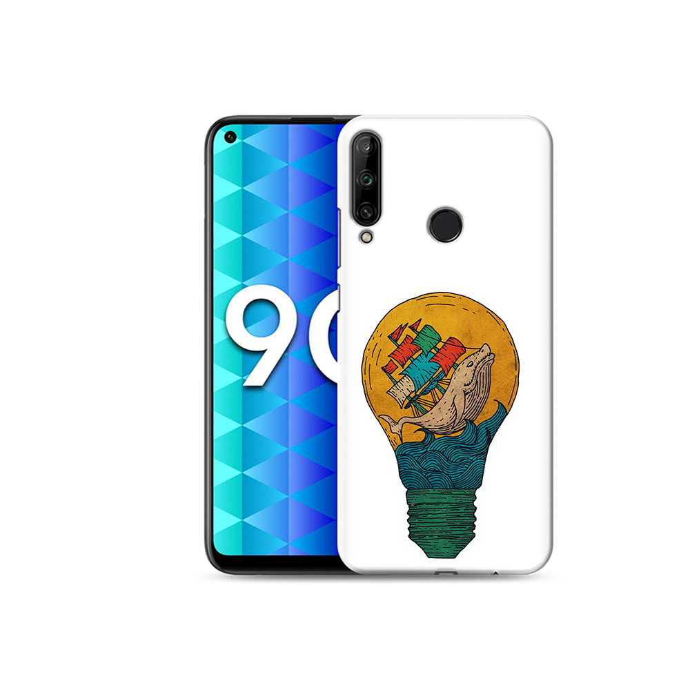 

Чехол MyPads Tocco для Honor 9C кит в лампочке с парусами (PT149389.41.387), Tocco