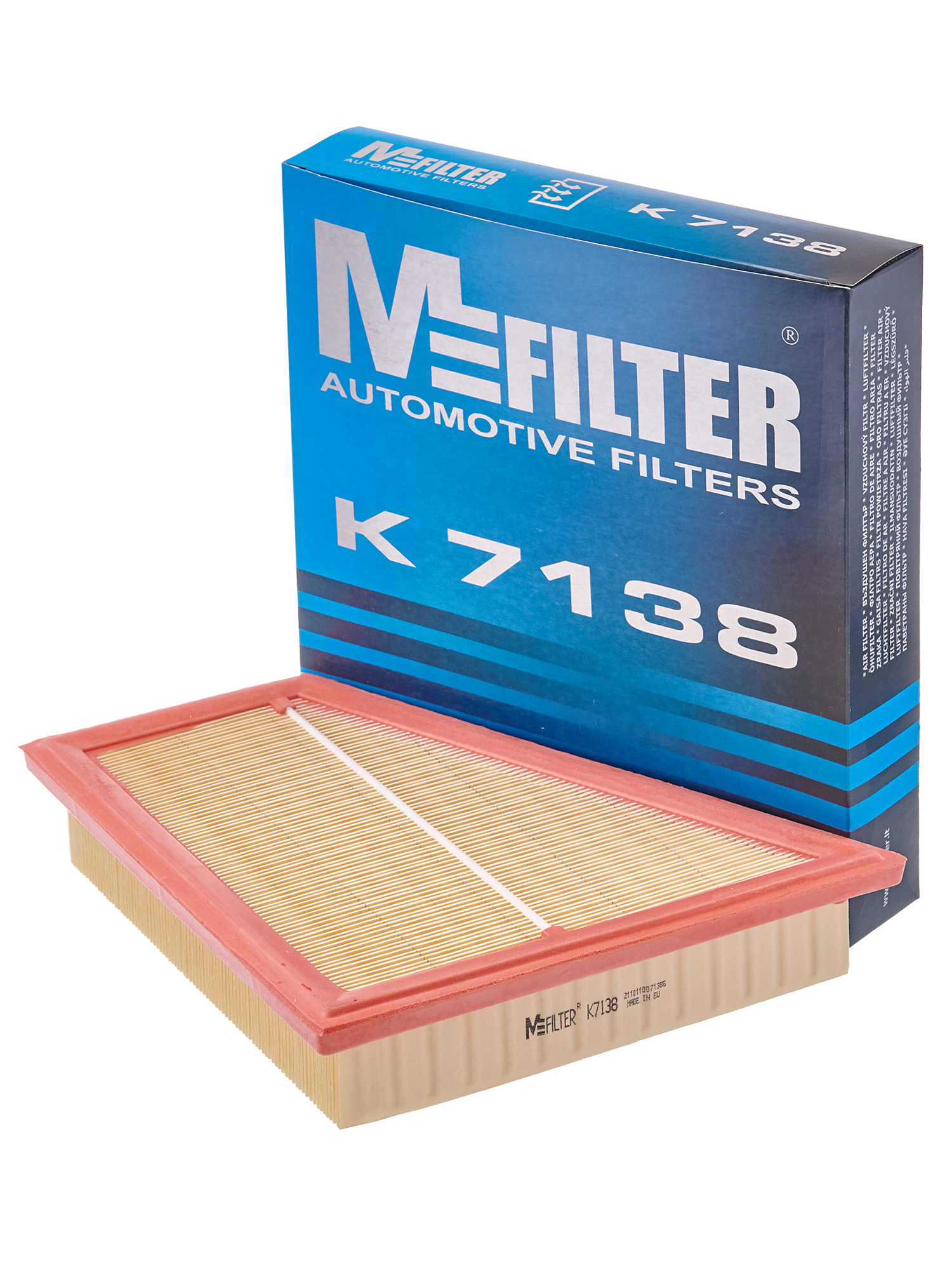 фото Фильтр воздушный k-7138 m-filter bmw serie 5 serie 5 gt (09-) x1 (09-) z4 кросс: c27125 mfilter