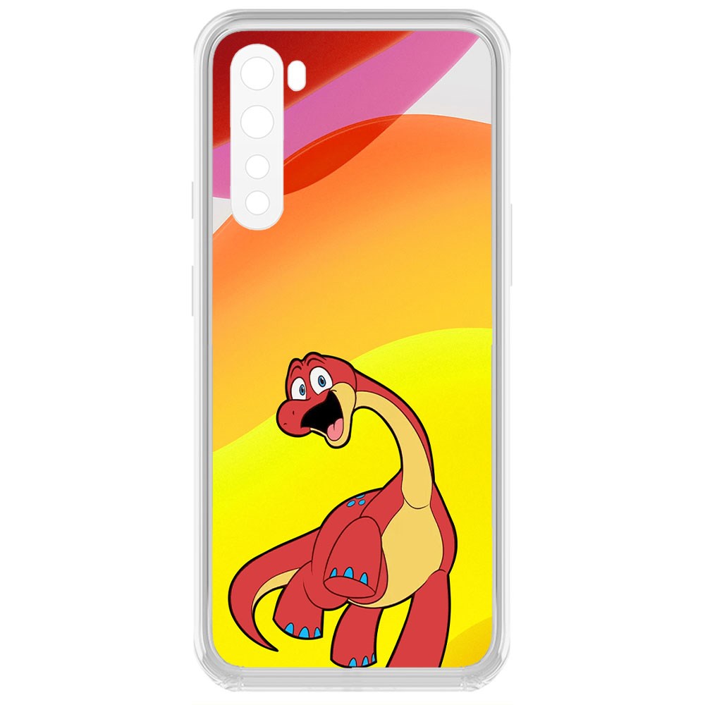 фото Чехол-накладка krutoff clear case хаги ваги - брон для oneplus nord