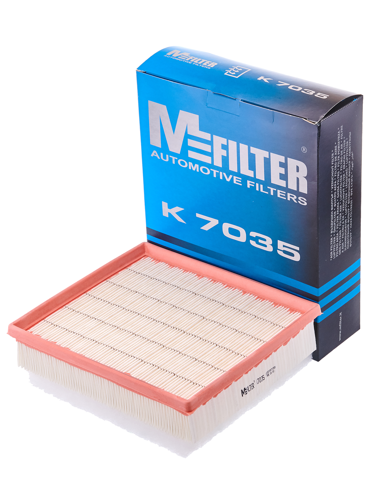 фото Фильтр воздушный k-7035 m-filter bmw serie 1, 2, 3 gt serie 4 кросс: c24024 mfilter