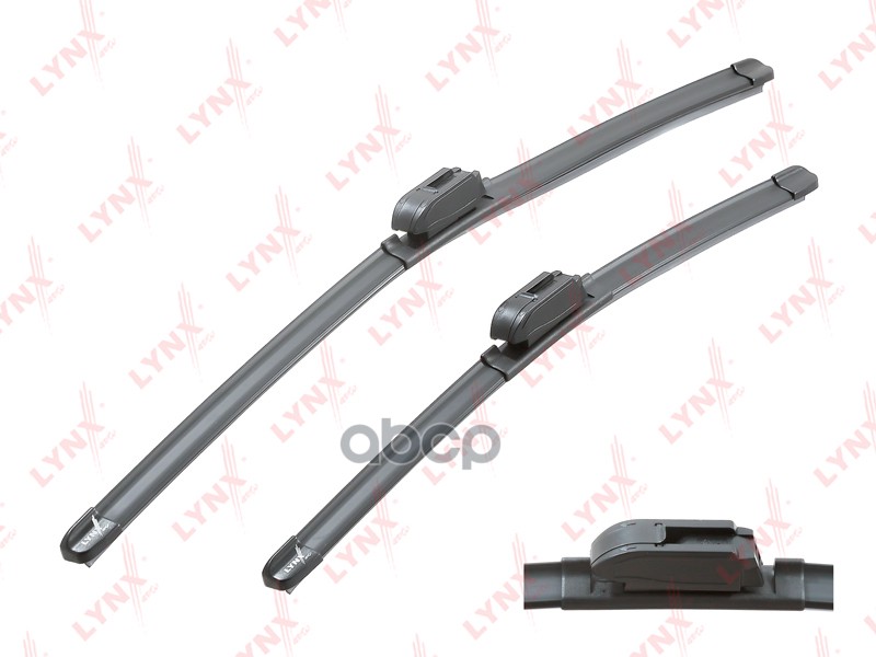 

Щетка стеклоочистителя бескаркасная, комплект 550/400мм LYNXauto