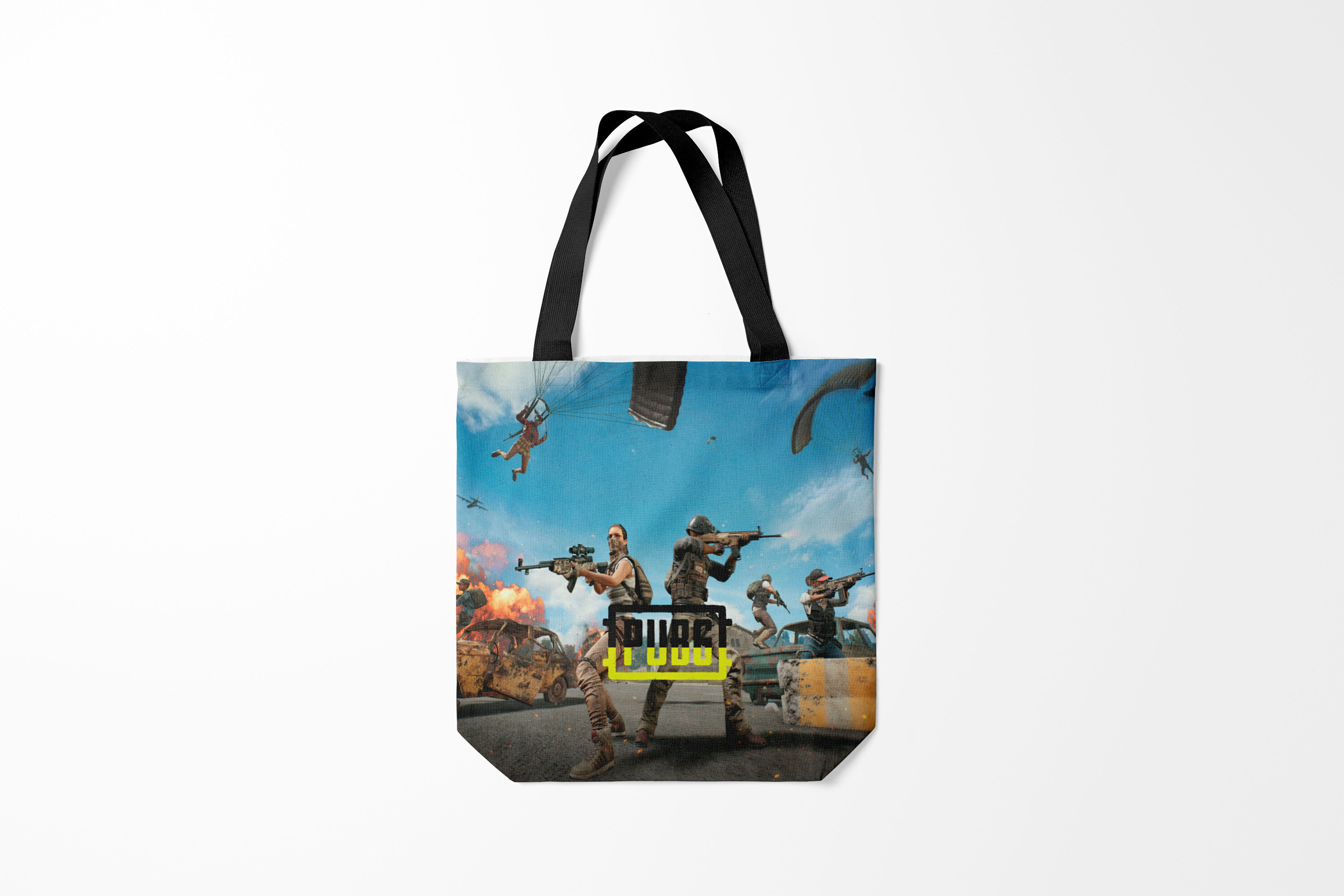 

Сумка шoппер унисекс Burnettie PUBG, разноцветный, PUBG