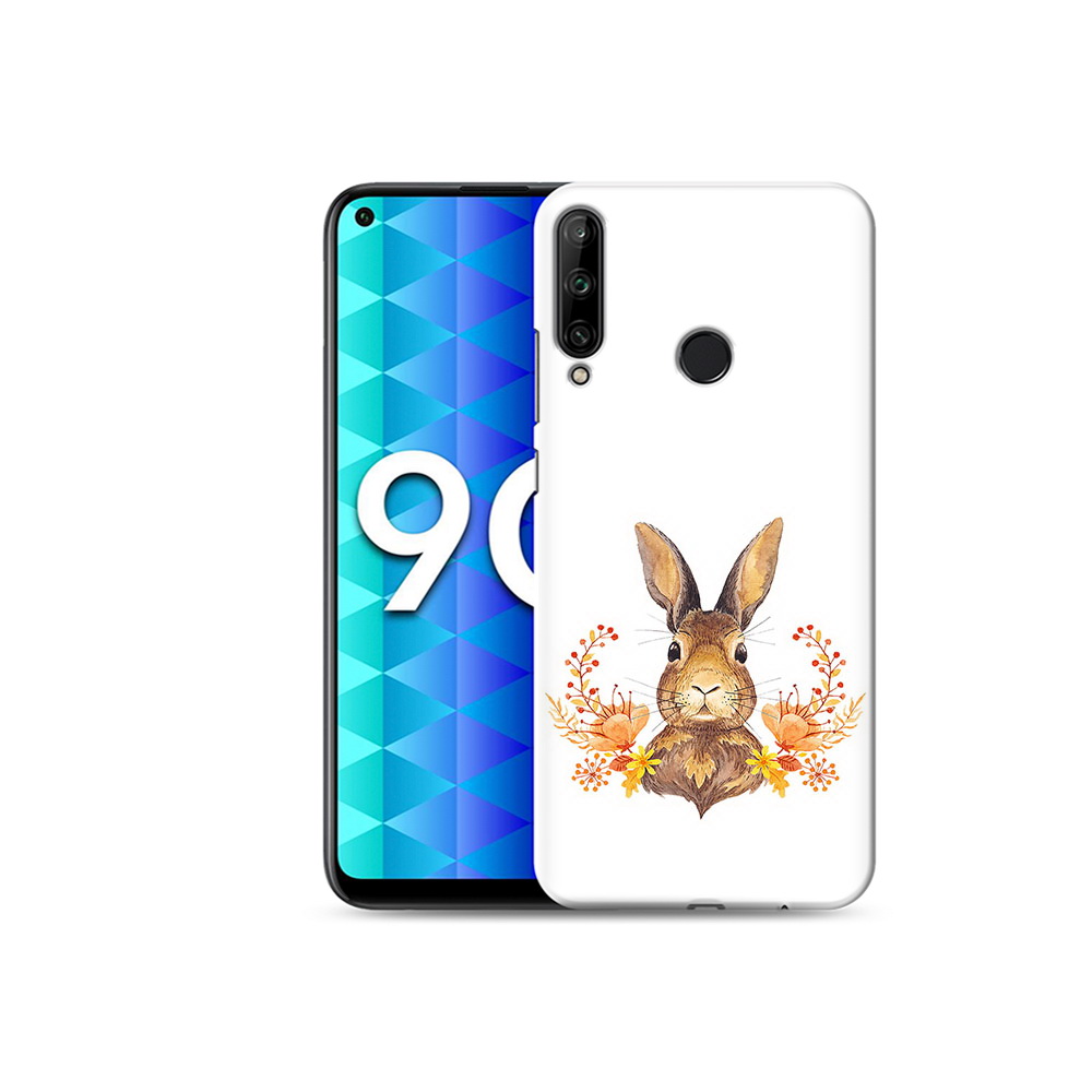 

Чехол MyPads Tocco для Honor 9C зайка в цветах (PT149389.41.349), Tocco