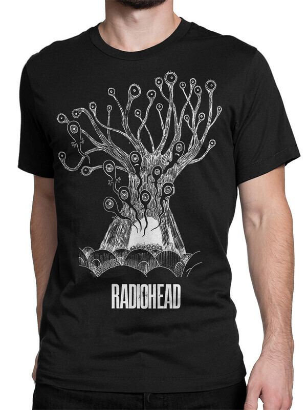 

Футболка мужская Dream Shirts Radiohead 50006832 черная L, Radiohead 50006832