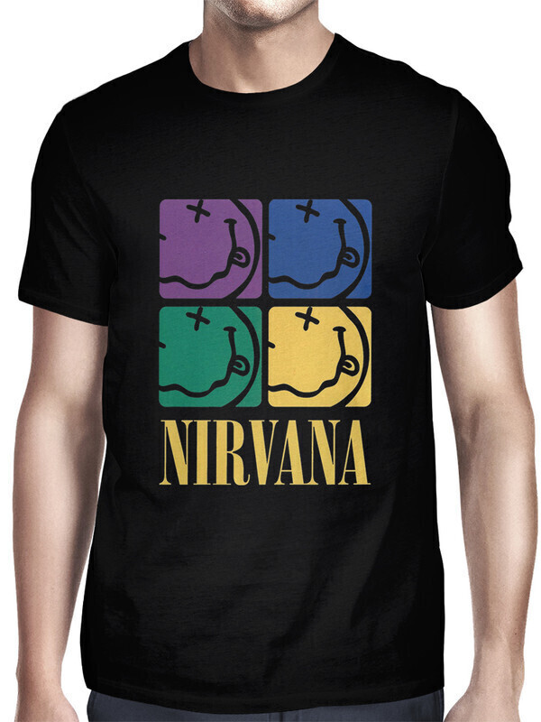

Футболка мужская Dream Shirts Nirvana 50006822 черная M, Nirvana 50006822