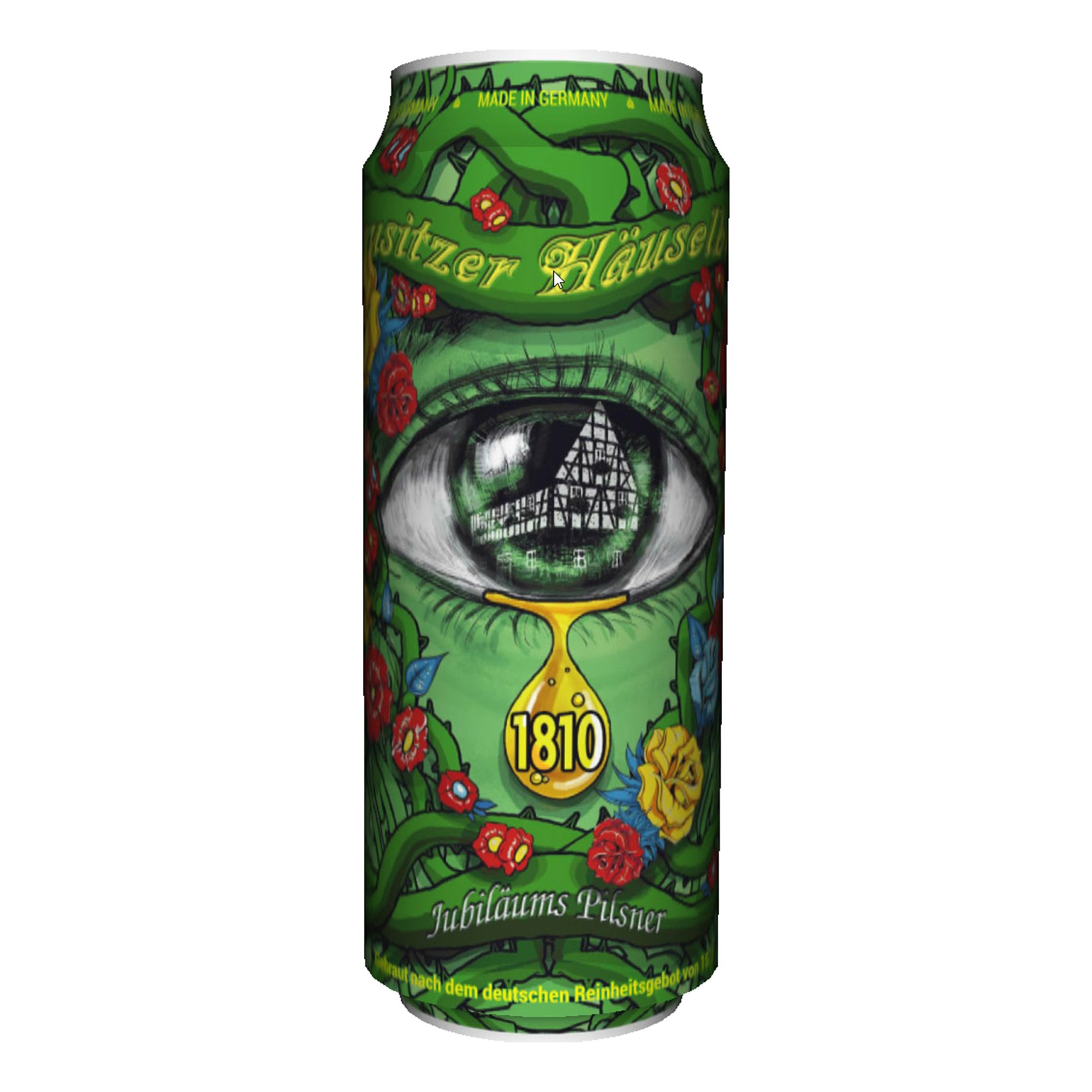 

Пиво Lausitzer Hauselbier Pilsner светлое 4,8% 0,5 л