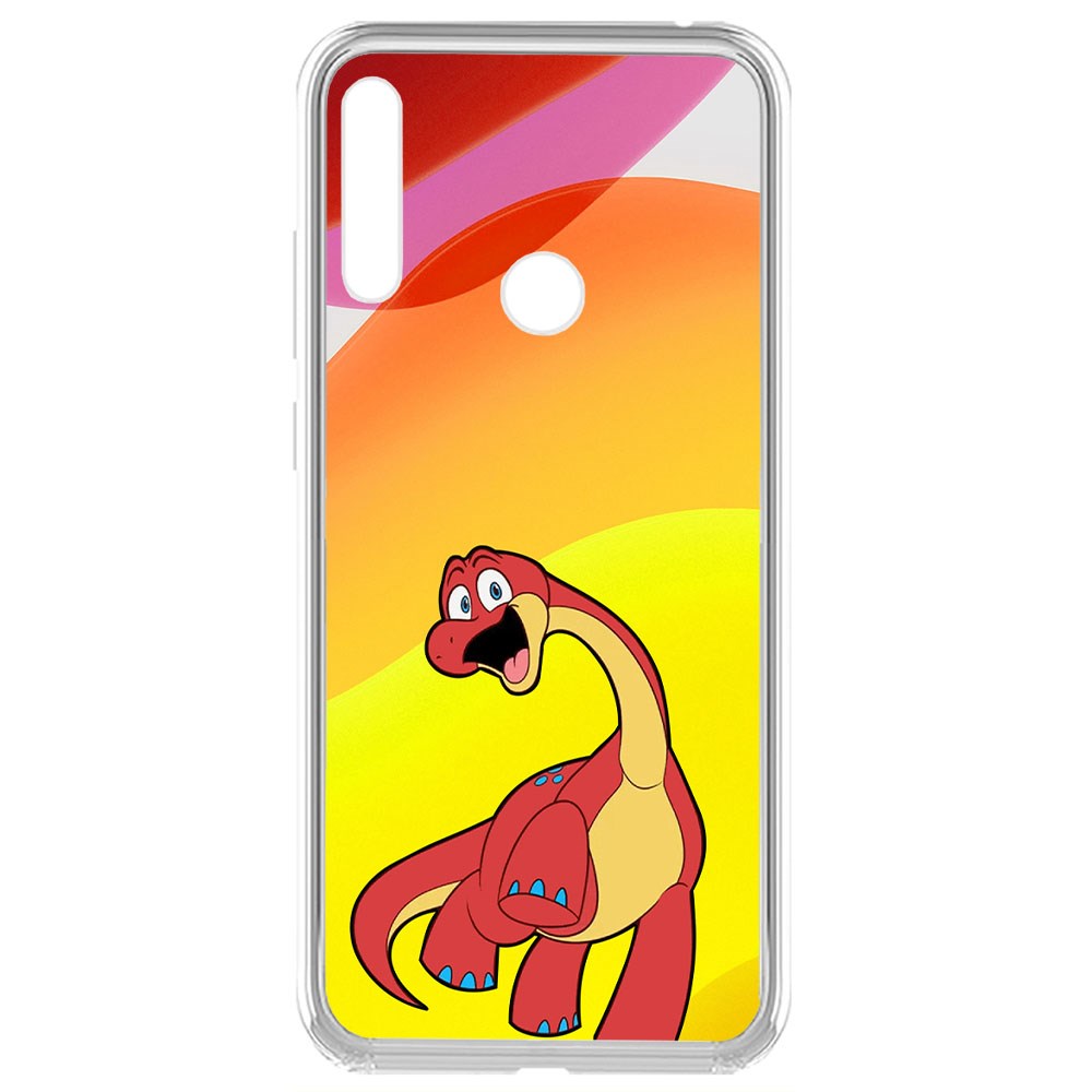

Чехол-накладка Krutoff Clear Case Хаги Ваги - Брон для Huawei Y6 (2019)