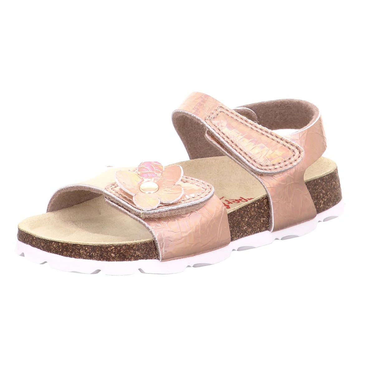Сандалии для девочек Superfit  Цвет бронзовый размер 32 сандалии geox j sandal soleima gir для девочек j35gsb бронзовый 26р