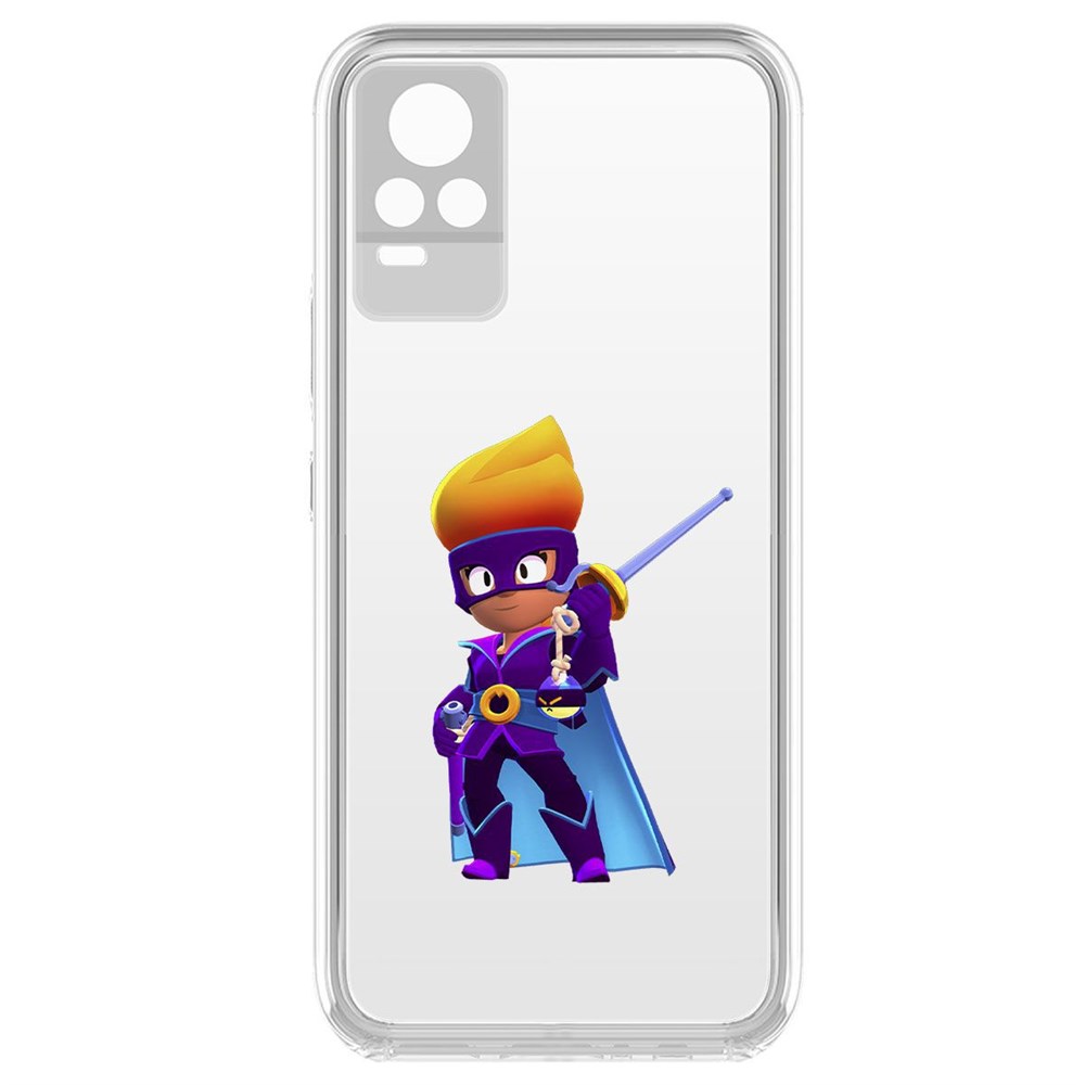 

Чехол-накладка Brawl Stars-Амбер де Ла Вега для Vivo V21e