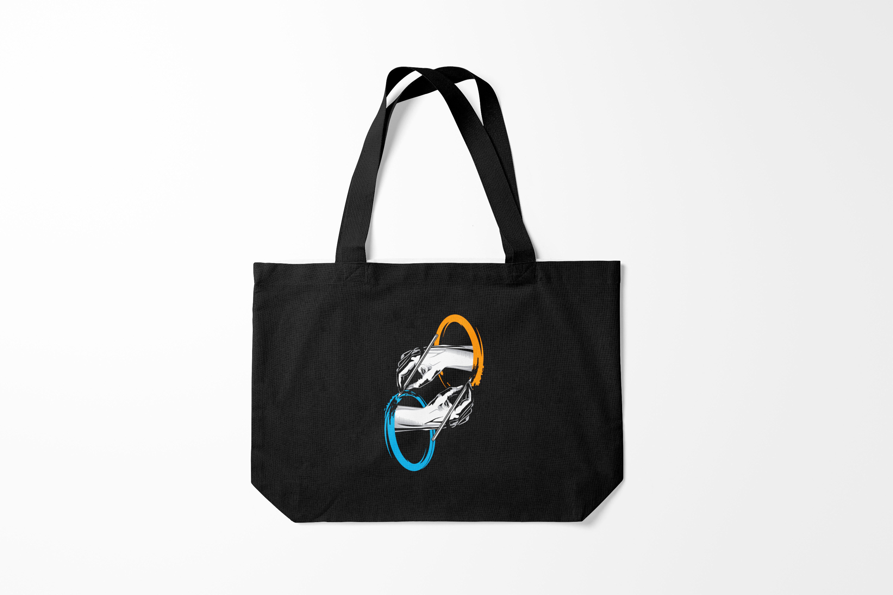 

Сумка шoппер унисекс Burnettie Portal, черный, Portal