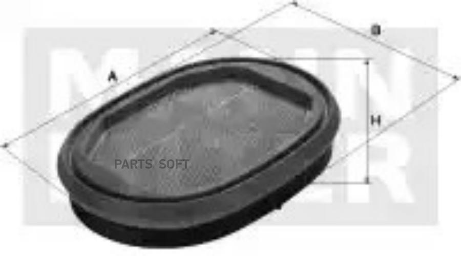 

Фв MANN CF 2420 JOHN DEERE вторичный, основной CP 27 150, Фильтр воздушный MANN-FILTER CF 2420