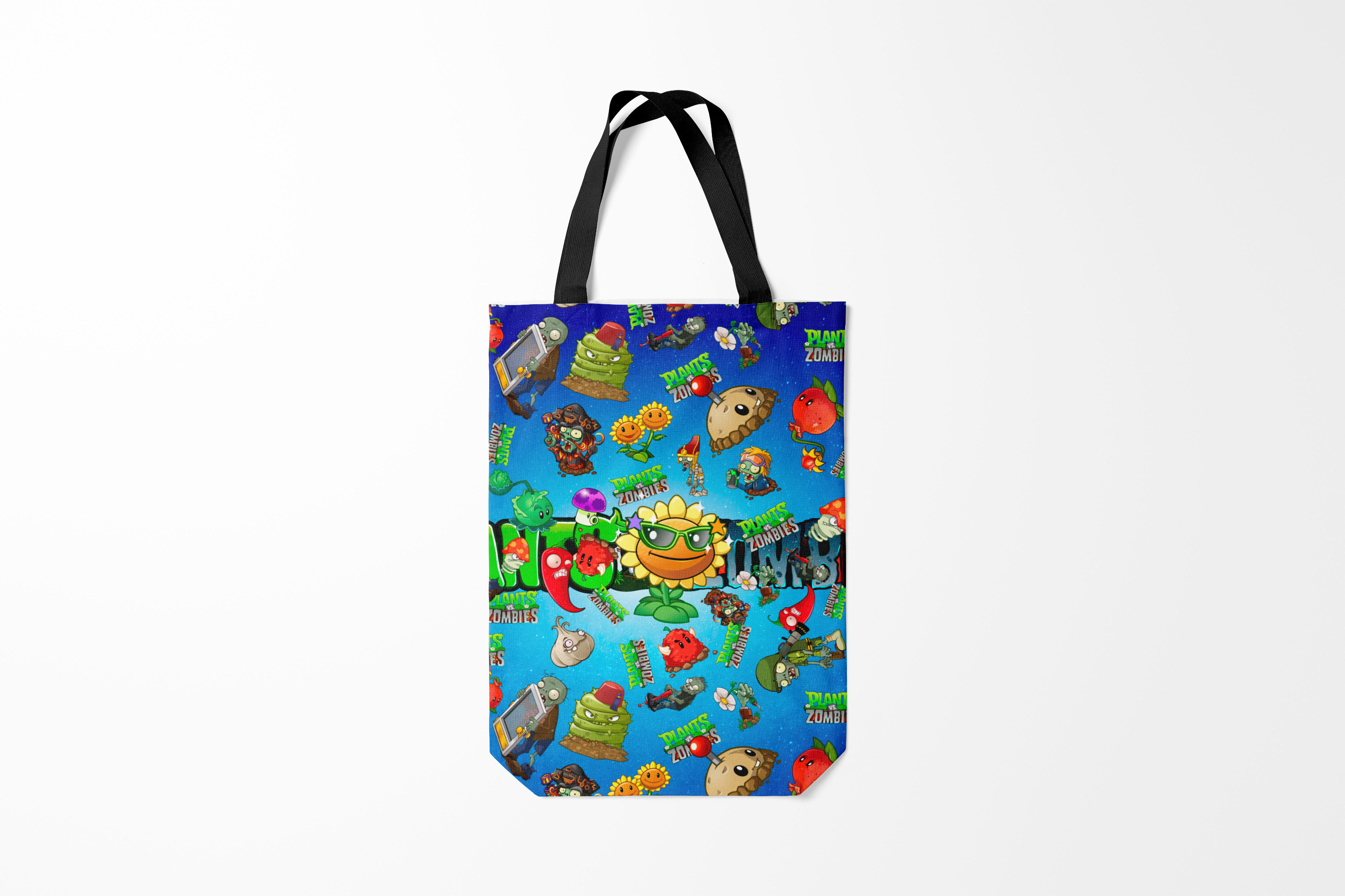 

Сумка шoппер унисекс Burnettie Plants vs. Zombies plants.vs 2, разноцветный, Plants vs. Zombies plants.vs 2