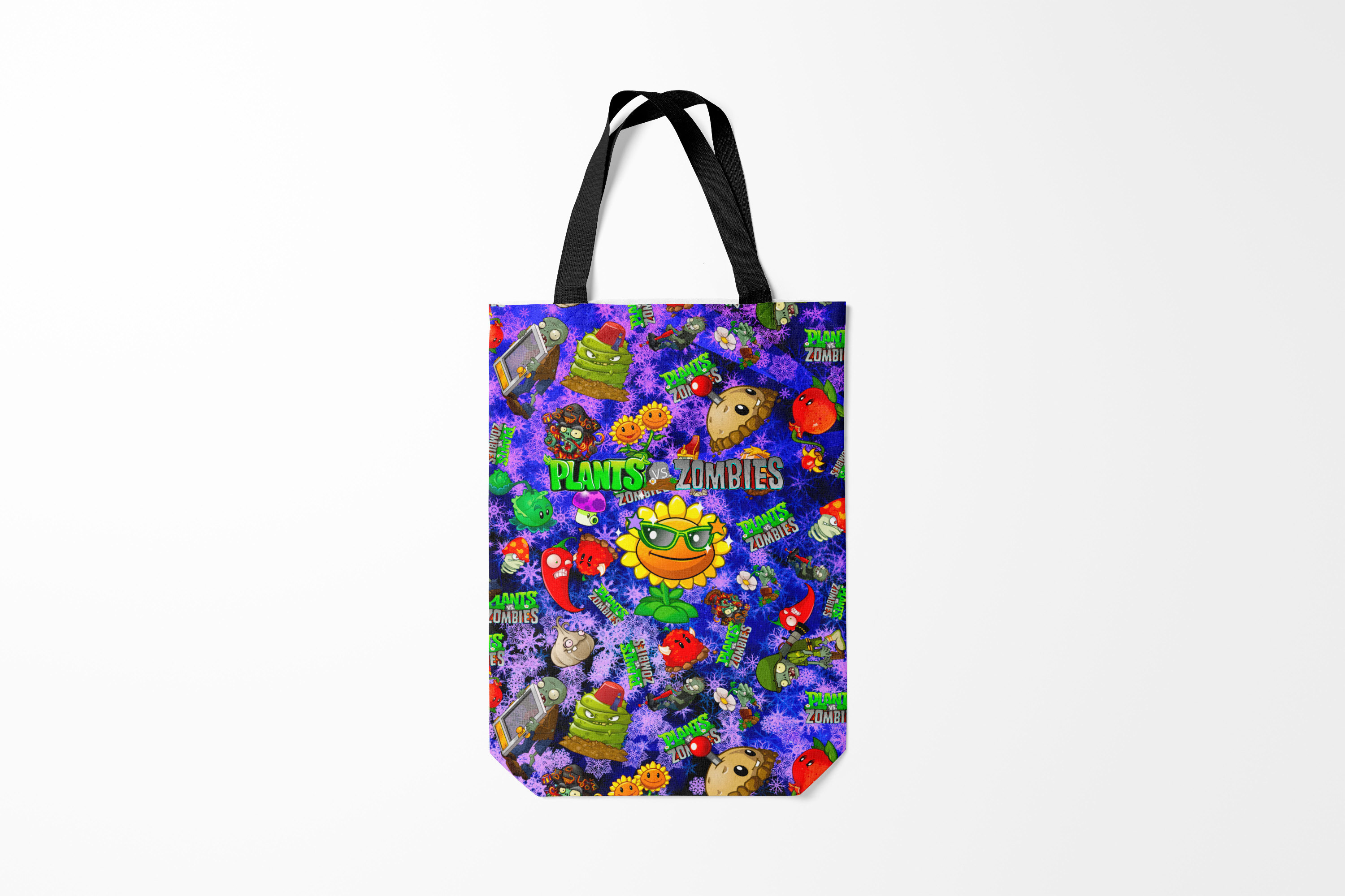 

Сумка шoппер унисекс Burnettie Plants vs. Zombies plants.vs 2, разноцветный, Plants vs. Zombies plants.vs 2