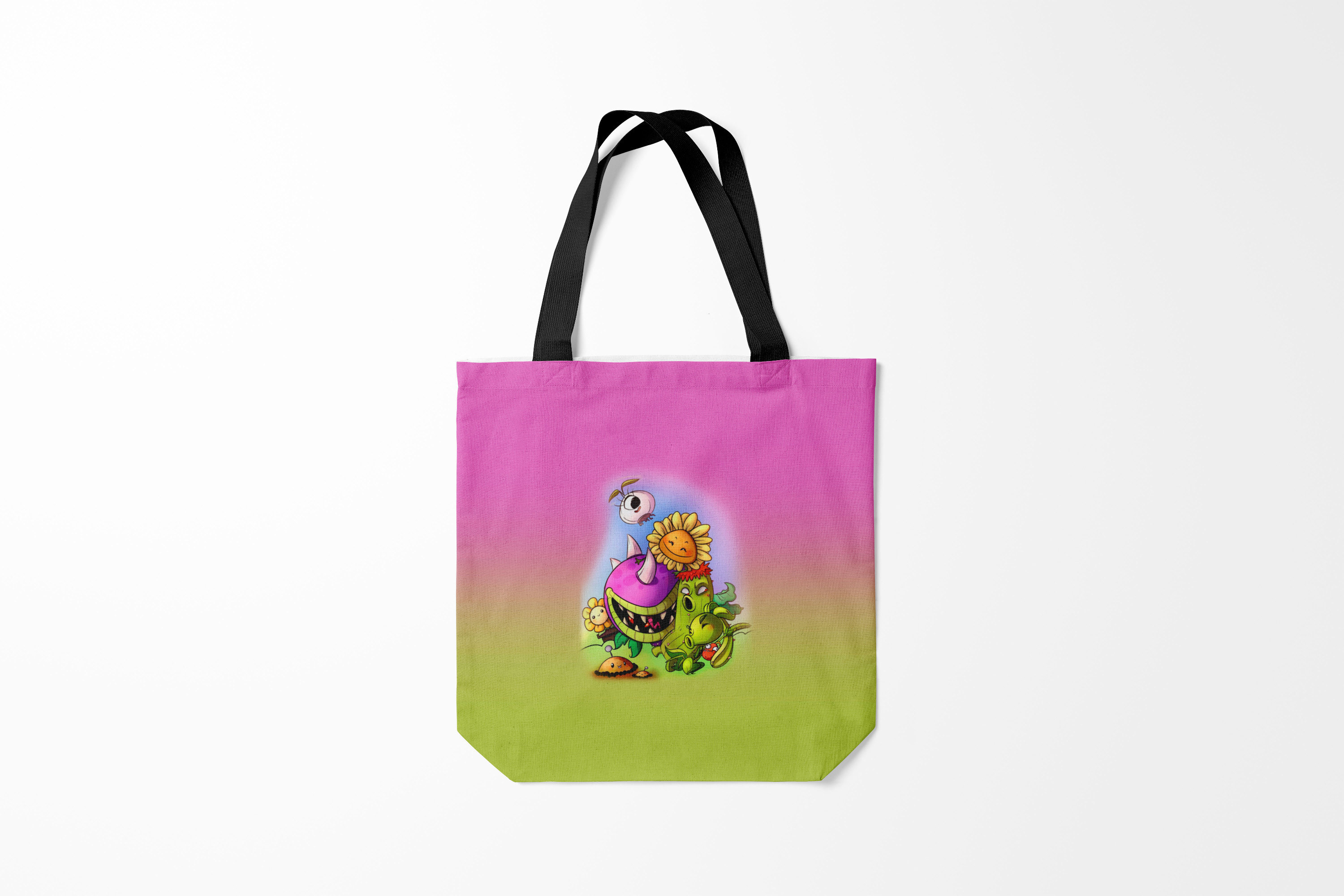 

Сумка шoппер унисекс Burnettie Plants vs. Zombies, разноцветный, Plants vs. Zombies
