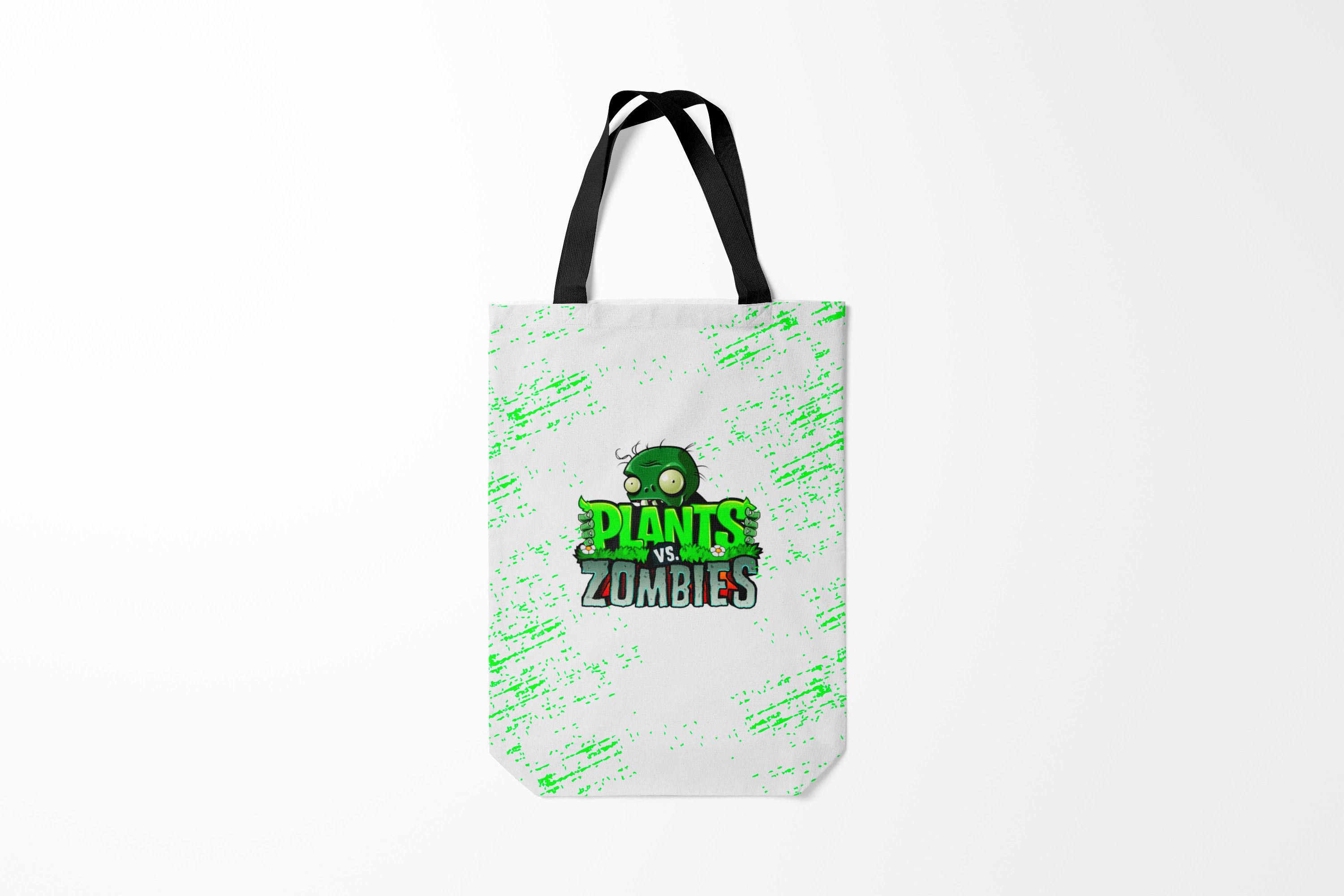

Сумка шoппер унисекс Burnettie Plants vs. Zombies, белый, Plants vs. Zombies