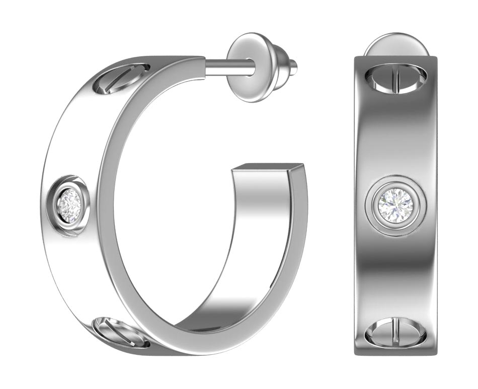 

Серьги женские POKROVSKY 6101311-00775 из серебра, фианит, 6101311-00775
