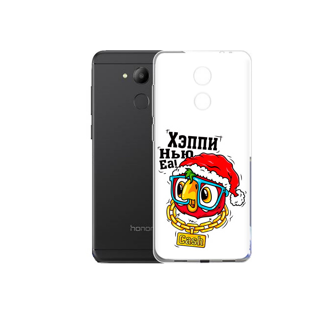 

Чехол MyPads Tocco для Honor 6C Хэппи нью еа (PT67887.49.196), Прозрачный, Tocco