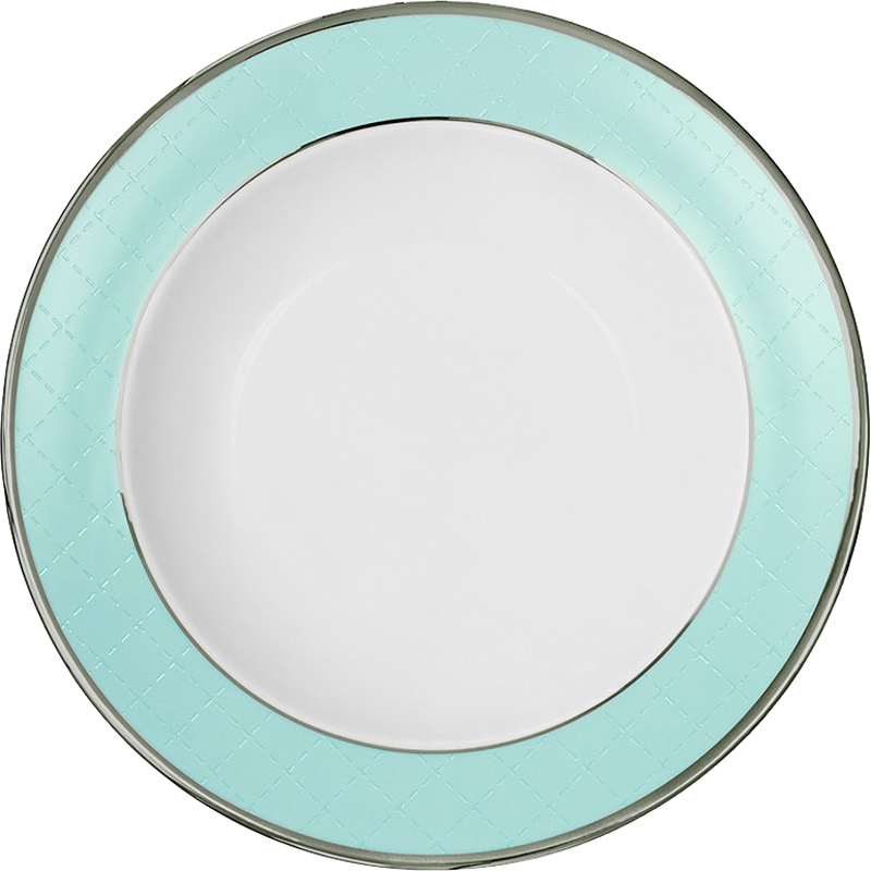Тарелка глубокая Porcel Ethereal Blue 27 см