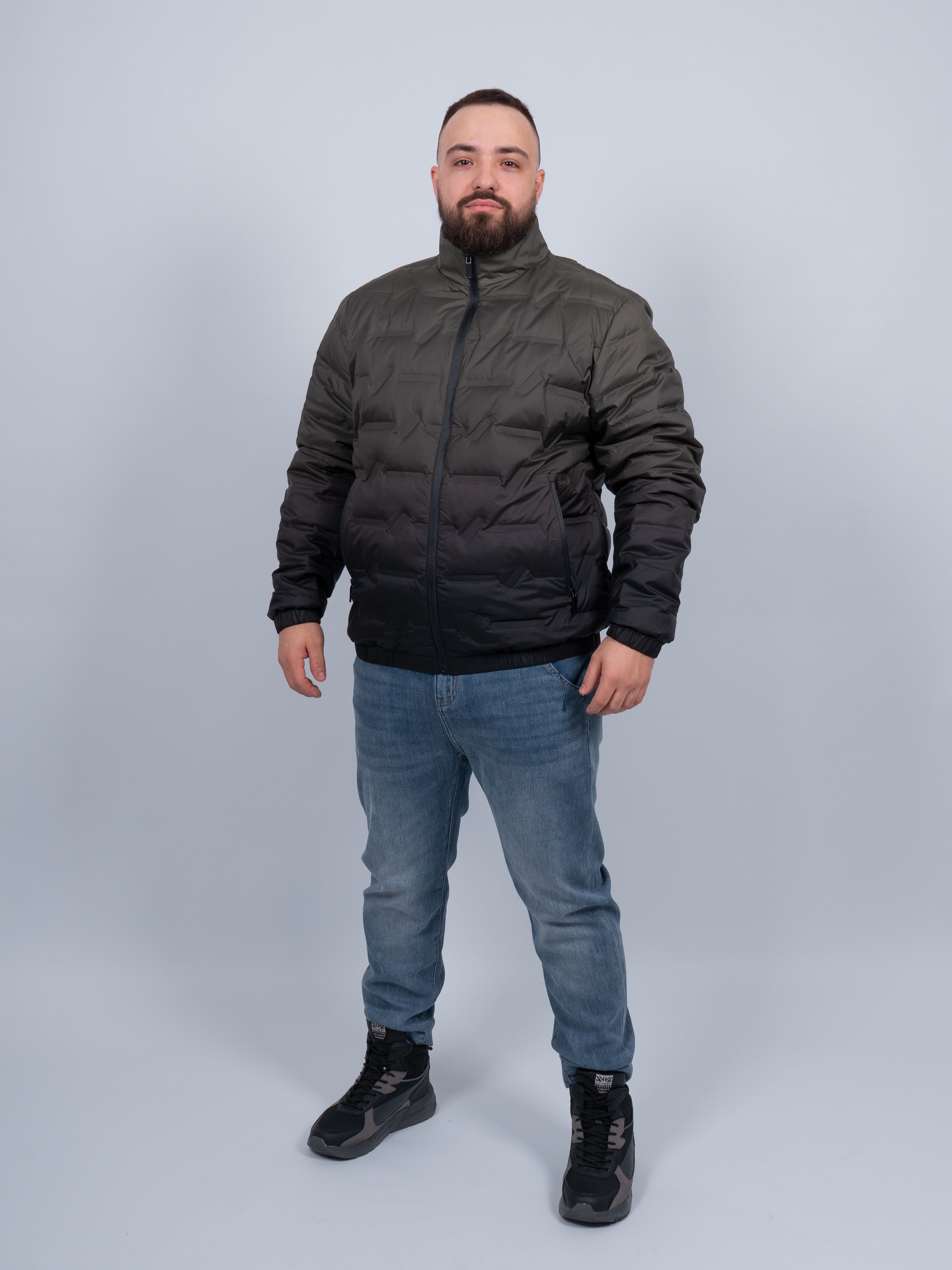

Зимняя куртка мужская NoBrand 2096013 зеленая 50 RU, Зеленый, 2096013