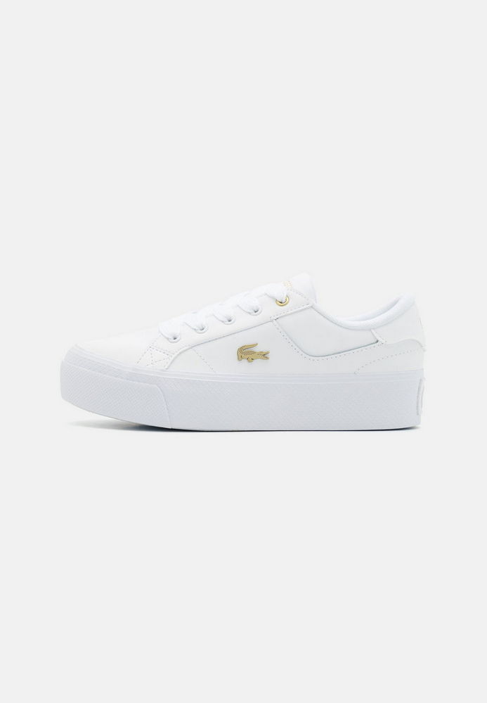 

Кеды женские Lacoste LA211A0RV белые 37.5 EU, Белый, LA211A0RV