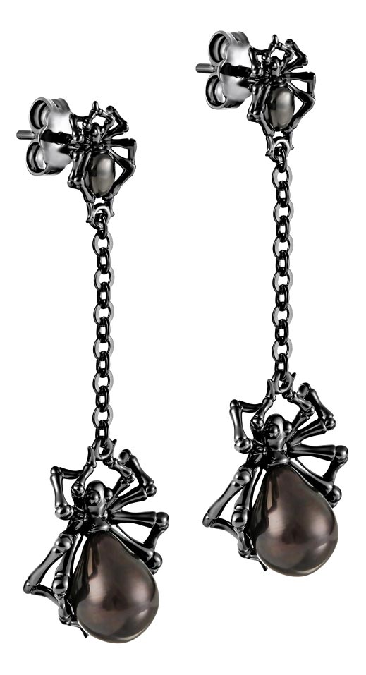 

Серьги из серебра с кристаллом swarovski/искусственным жемчугом Kabarovsky 2-048-1689, 2-048-1689