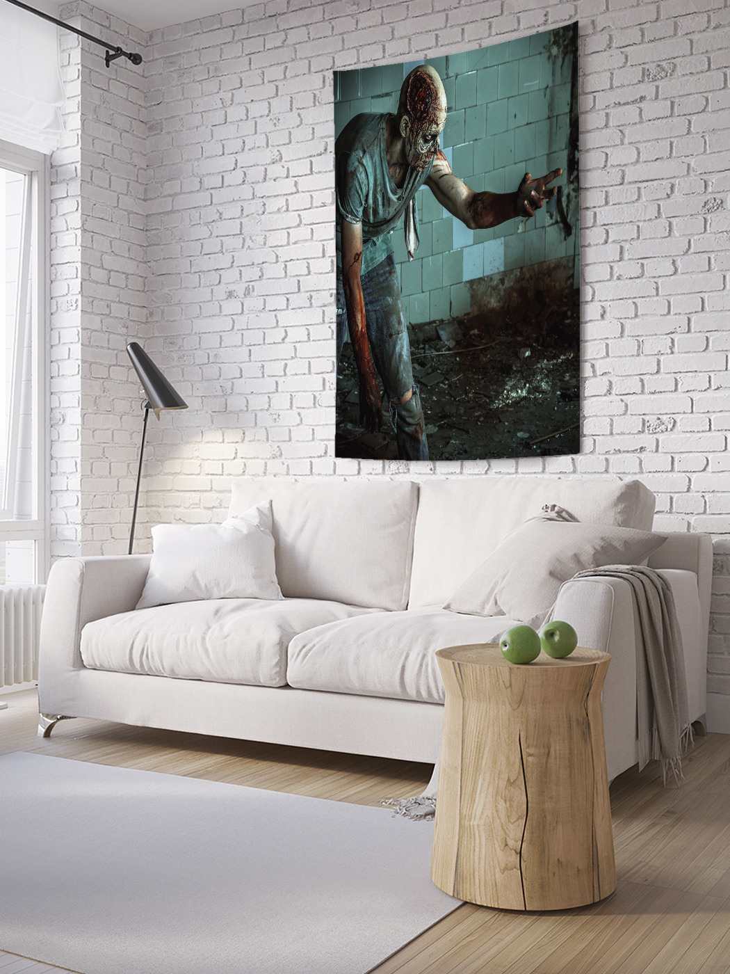 

Вертикальное фотопанно на стену JoyArty Зомби в крови 100x150 см, Зомби в крови