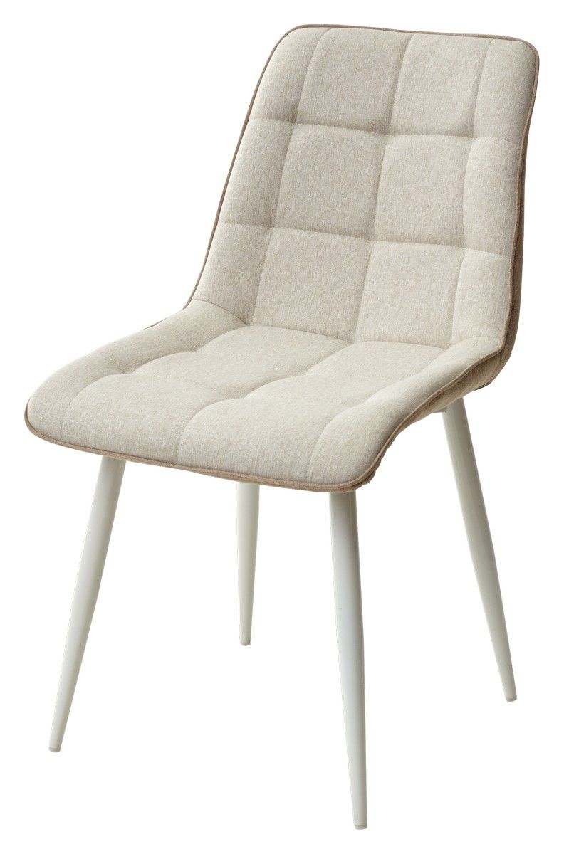 

Комплект стульев 4 шт. M-City CHIC, светло-бежевый/бежевый, CHIC (4 шт.) белый каркас