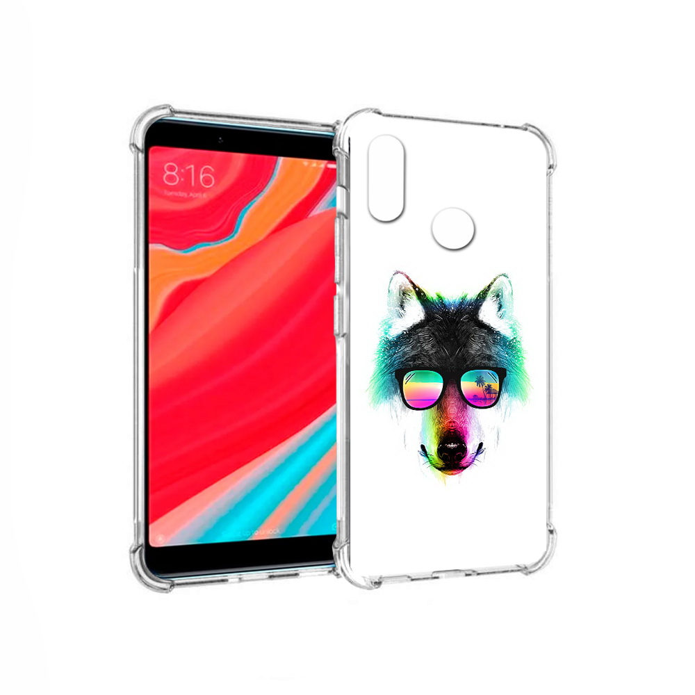 

Чехол MyPads Tocco для Xiaomi Mi 6X радужный волк (PT113266.316.567), Прозрачный, Tocco