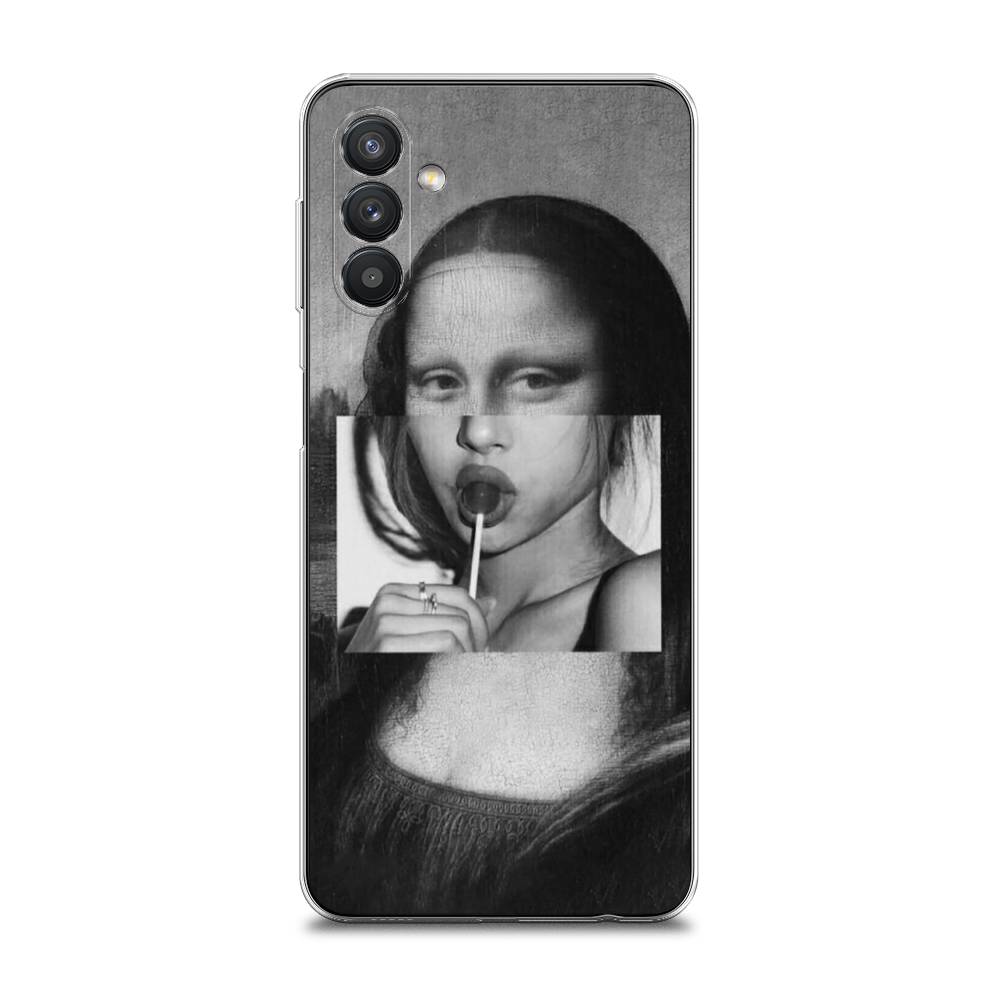 фото Чехол awog "mona lisa sucking lollipop" для samsung galaxy a13 5g