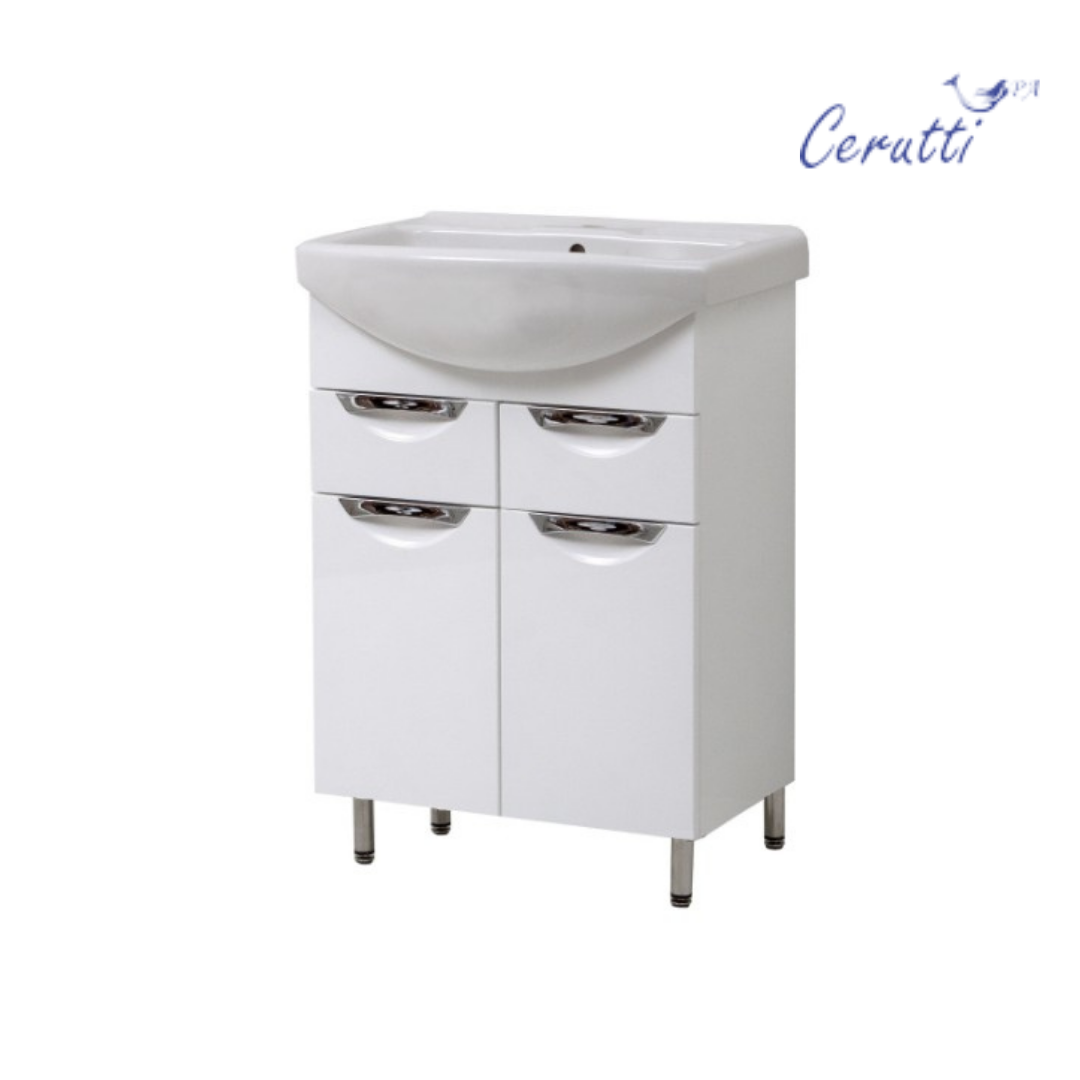 фото Комплект для ванной ceruttispa тумба калабрия 70 с умывальником "изео 70" cerutti spa
