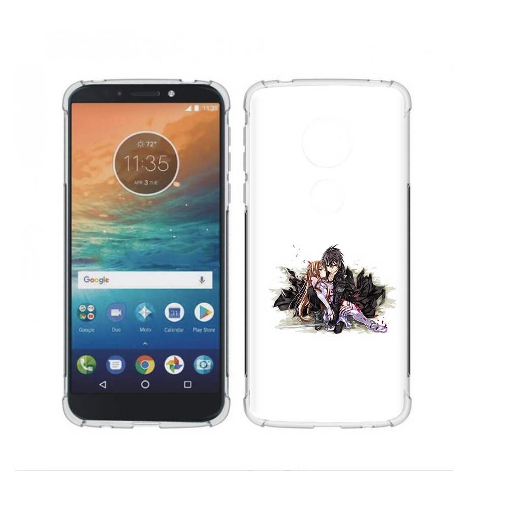 

Чехол MyPads Tocco для Motorola Moto G4 Play аниме асуна (PT115793.374.222), Прозрачный, Tocco