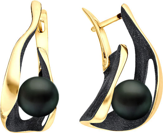 

Серьги женские De Fleur 52803Y2B из серебра, культивированный жемчуг, 52803Y2B