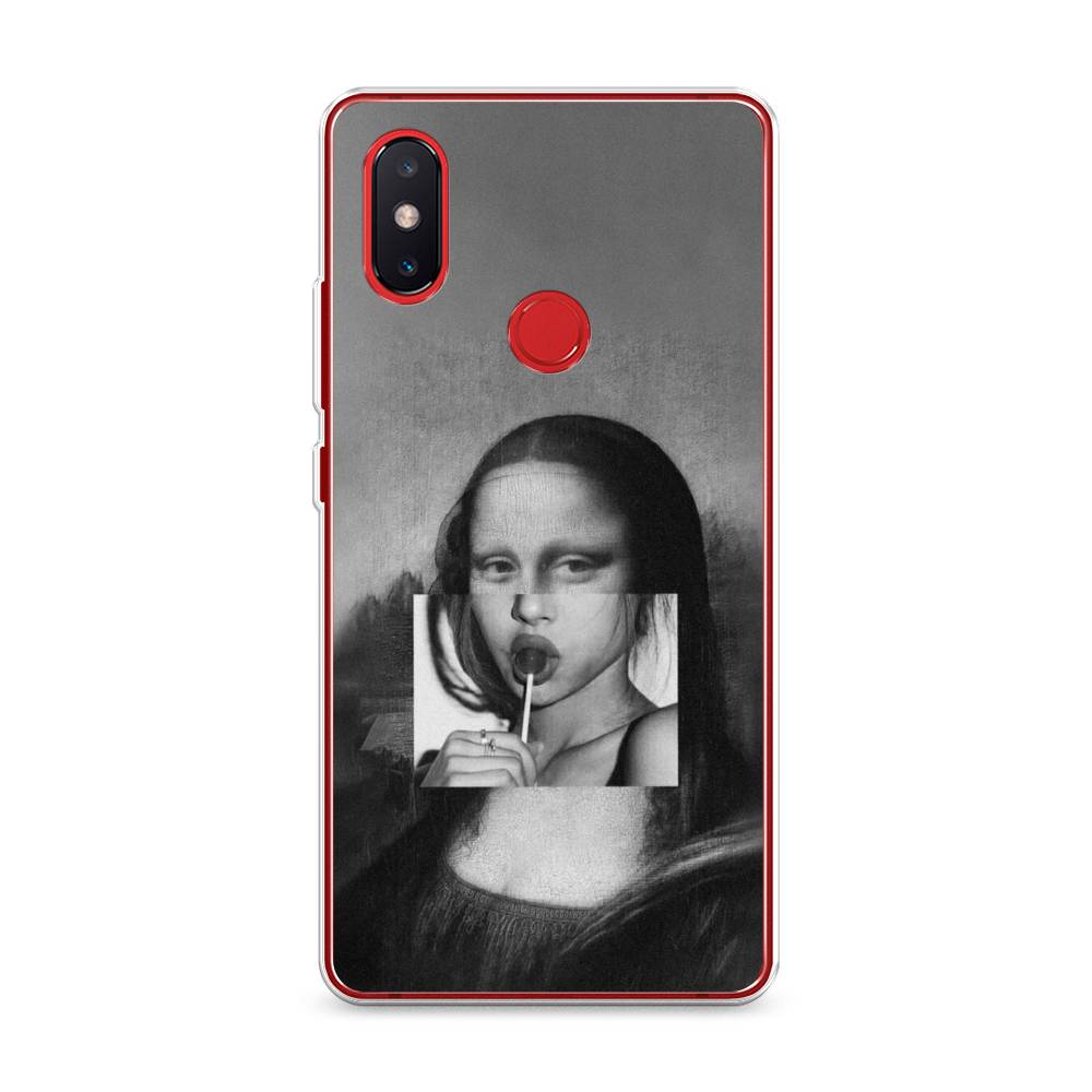 

Чехол Awog на Xiaomi Mi 8 SE "Mona Lisa sucking lollipop", Разноцветный, 33750-9