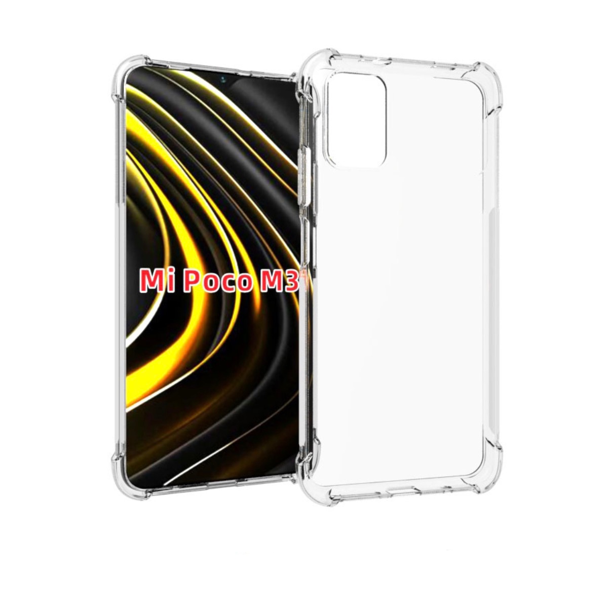 

Чехол MyPads для Poco M3 прозрачный (156204)