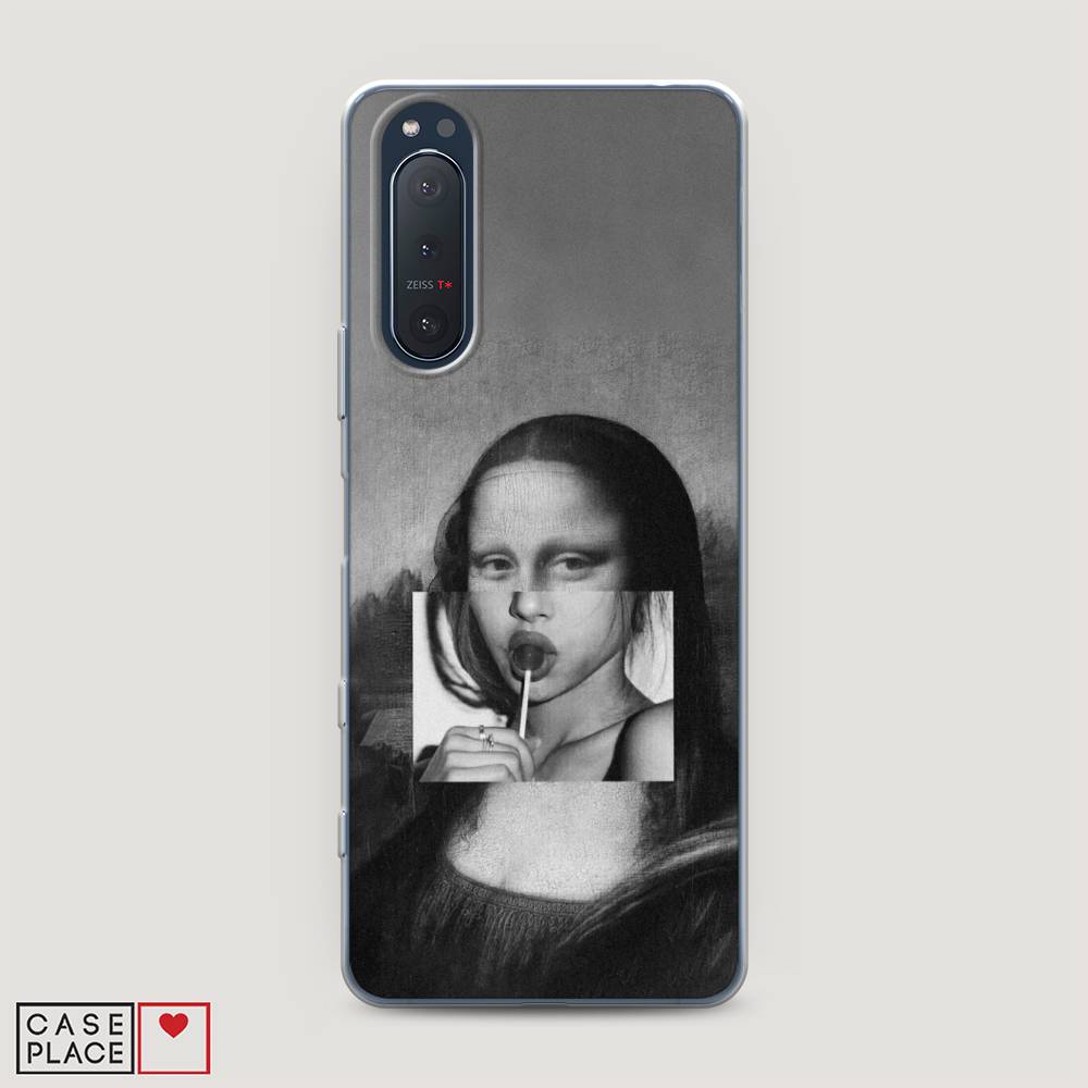 

Чехол Awog на Sony Xperia 5 II "Mona Lisa sucking lollipop", Разноцветный, 54750-9
