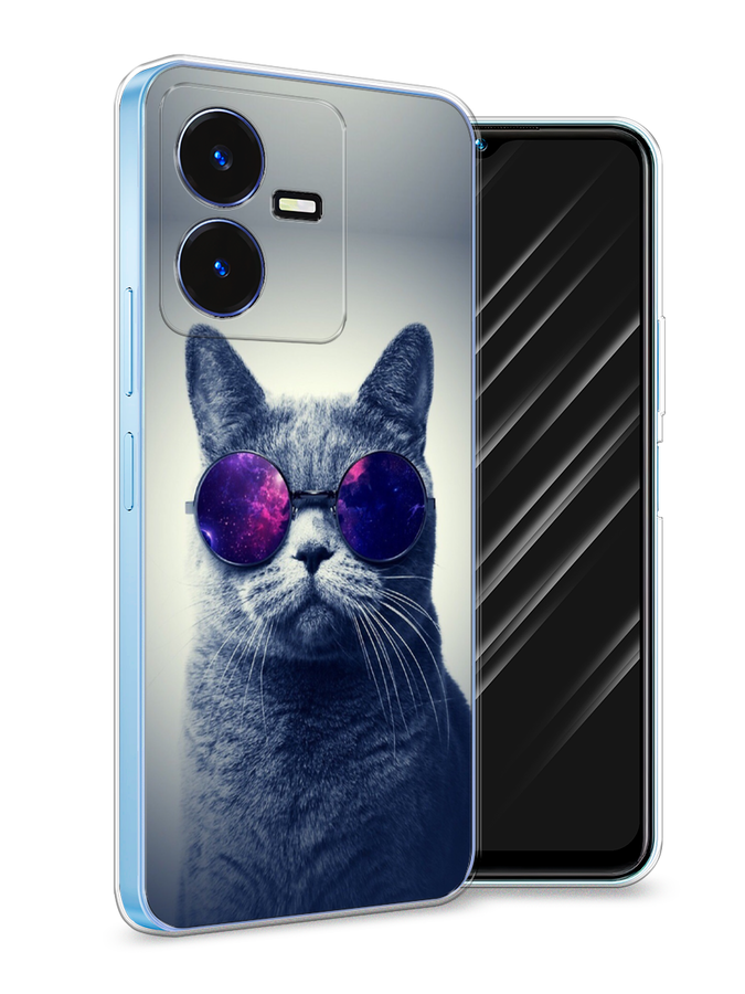 

Чехол Awog на Vivo Y22 / Виво Y22 "Космический кот", Красный, 267550-1