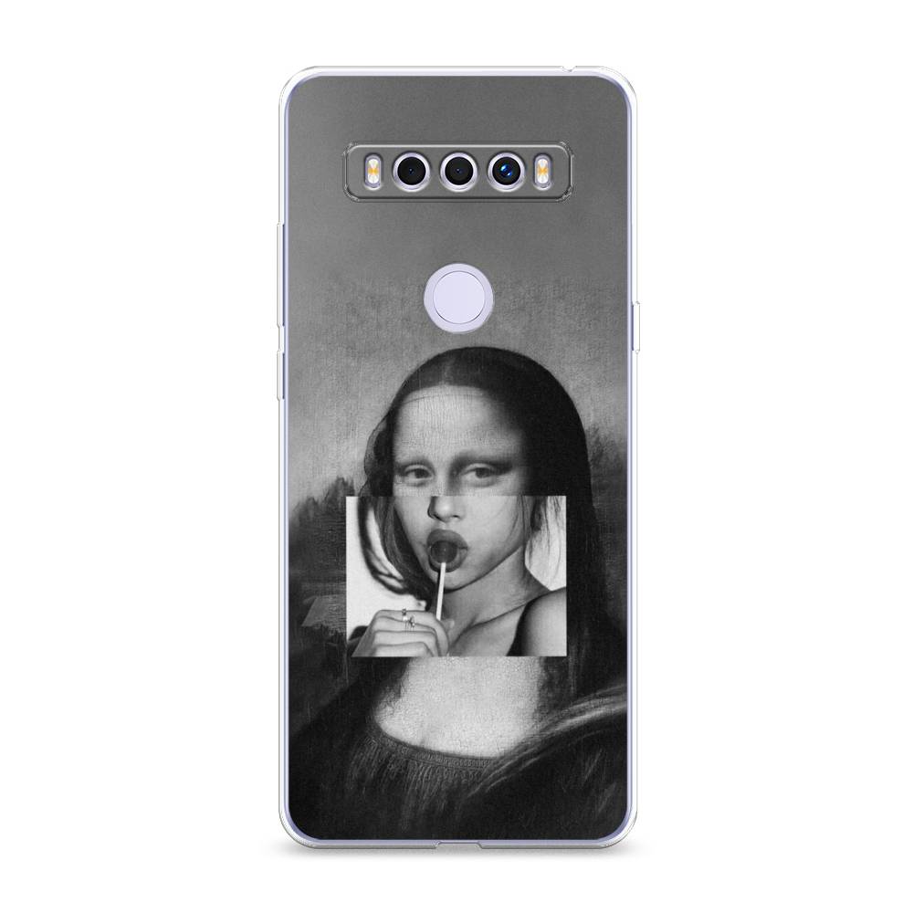 

Чехол Awog на TCL 10 SE "Mona Lisa sucking lollipop", Разноцветный, 290150-9